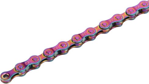 6/7/8 Colorful Carbon Steel Bike Chain, Rust Proof Sensitive Colorful Electroplating 6 7 8 Speed Chain for Road Mountain Bikes in Saudi Arabia