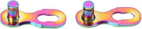 6/7/8 Colorful Carbon Steel Bike Chain, Rust Proof Sensitive Colorful Electroplating 6 7 8 Speed Chain for Road Mountain Bikes in Saudi Arabia