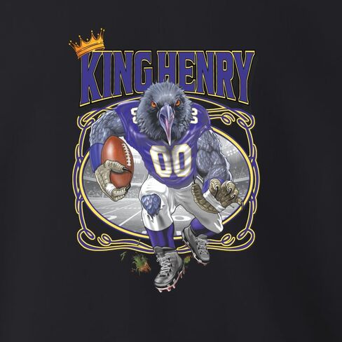 Wild Bobby Baltimore Fan | BAL Fantasy Football Sports Unisex Graphic Crewneck Sweatshirt in Saudi Arabia
