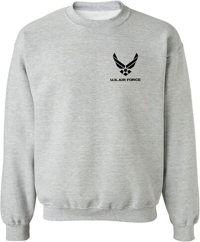 Zerogravitee Air Force غادرت Crewneck قميص من النوع الثقيل in Kuwait