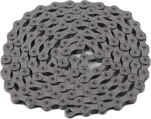 Steel Speed Chargeable Chain Bike Cycling Chain Super Light Weight Strong Rustproof Coating High Speed & Long LastingLong Term Use Compatible Road Mountain 8/9 Chain 21/24/27 Speed in Saudi Arabia