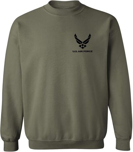 Zerogravitee Air Force غادرت Crewneck قميص من النوع الثقيل in Kuwait