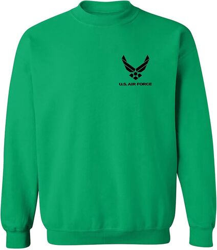 Zerogravitee Air Force غادرت Crewneck قميص من النوع الثقيل in Kuwait