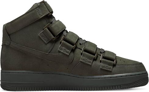 Nike Mens Air Force 1 High '07 (12.5, White Black, Numeric_12_Point_5) in Saudi Arabia
