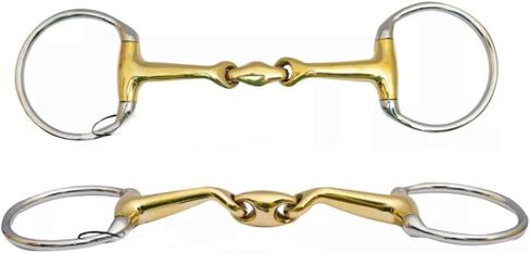 Horse Eggbutt Verbindend Bit Lozenge Fat Double Jointed Snaffle in Saudi Arabia