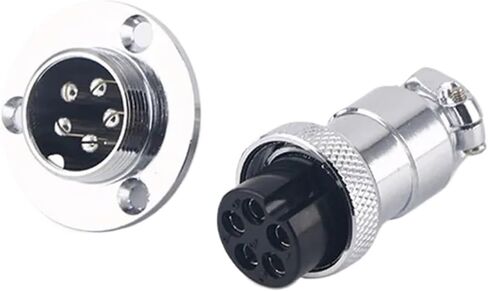 GX20 connecotor شفة تصاعد الذكور والإناث 2Pin 3-15pin الموصلات 1pcs (12pin) in Saudi Arabia