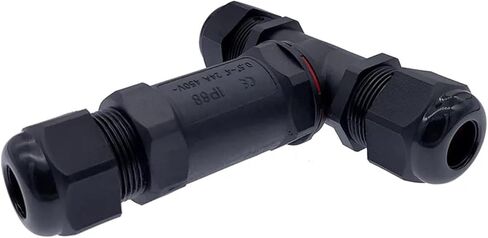T Branch T-Type Quick Tee Connectors IP68 Connector 2/3/4/5pin Cable Wire Gland Sleeve Connector 1Pcs(T-2) in Saudi Arabia