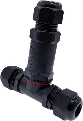 T Branch T-Type Quick Tee Connectors IP68 Connector 2/3/4/5pin Cable Wire Gland Sleeve Connector 1Pcs(T-2) in Saudi Arabia