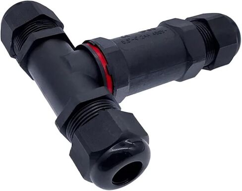 T Branch T-Type Quick Tee Connectors IP68 Connector 2/3/4/5pin Cable Wire Gland Sleeve Connector 1Pcs(T-2) in Saudi Arabia