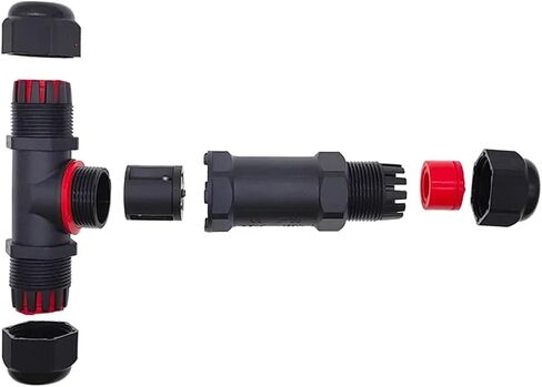 T Branch T-Type Quick Tee Connectors IP68 Connector 2/3/4/5pin Cable Wire Gland Sleeve Connector 1Pcs(T-2) in Saudi Arabia