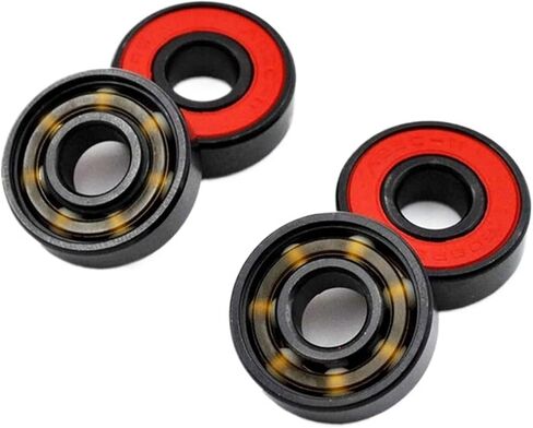 16pc 608 2RS محمل كرة سيراميك هجينة 8 * 22 * ​​7mm عالي السرعة التزلج التزلج على التزلج على الجليد in Saudi Arabia