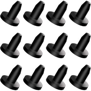 12pcs Kayak Drain Plug Kit for Sun Dolphin Kayaks, Waterproof Rubber Scupper Plugs Replacement for Sit on Top Most Fishing Boats Canoes Dinghy Parts Accessories Sundolphin in Kuwait
