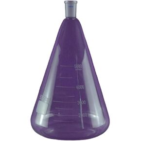 Laboratory Glass Standard Joint Erlenmeyer Flask 24/40(2000ml) in Kuwait