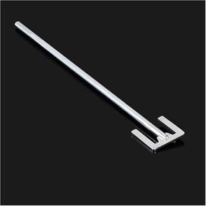 1pc Stainless Steel E Type Blade Paddle with Blade Width 40mm or 120mm Stirrer Fan Paddle with Rod, Used in Lab Mixing Tools(50x8x300mm) in Kuwait
