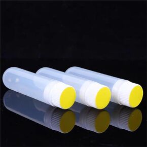 10pcs/lot 30ml Plastic Tube Inner Spiral Cover with Silicone Gasket Plastic Centrifuge Tube Sample Tube Vial in Kuwait