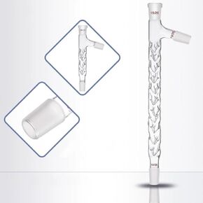 500mm Fractionating Column - Spike-Shaped Distilling Tube with Branch Plug for 19/24/29mm Joints(500mm Joint 24-29) in Kuwait