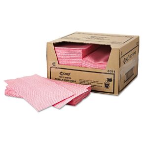 Chicopee 8507 Chix Rayon Wet Wipe ، 11.5 "Width x 24" طول ، Pink Diamond in Kuwait