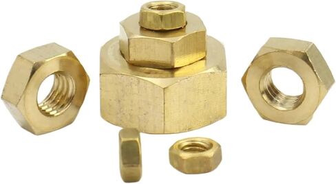 صلب صامد من النحاس النحاس النحاسي سداسي سداسي جوز (M1.4 (100pcs)) in Saudi Arabia