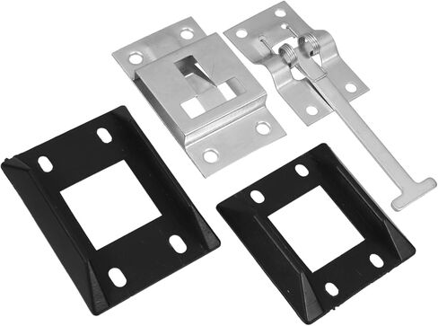 Cabilock Heavy Duty T Catch حامل للمقطورة RV Camping Metal Door Catch for Travel Trailer Accessory in Kuwait