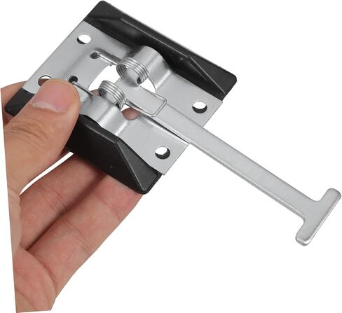 Cabilock Heavy Duty T Catch حامل للمقطورة RV Camping Metal Door Catch for Travel Trailer Accessory in Kuwait