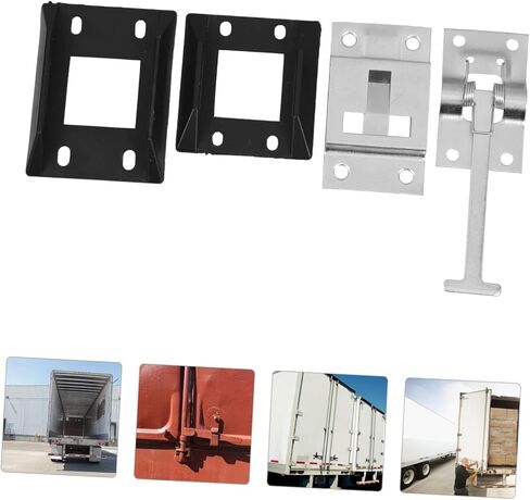 aboofan style door حامل الباب الصلب الكربون الصيد لالتقاط مقطورة المزلاج متين لاتحاد لدائم الإغلاق البناء الثقيل in Kuwait