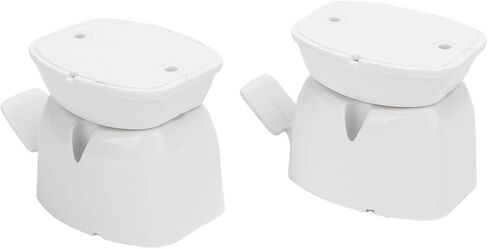 RV Door Catch White Sturdy Stopper Prevents Door Shake for Trailers in Kuwait