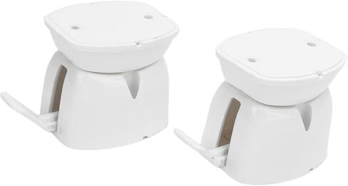 RV Door Catch White Sturdy Stopper Prevents Door Shake for Trailers in Kuwait