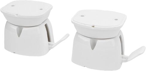 RV Door Catch White Sturdy Stopper Prevents Door Shake for Trailers in Kuwait