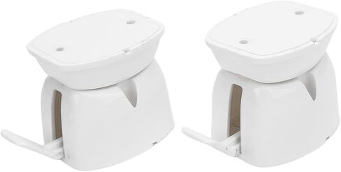 RV Door Catch White Sturdy Stopper Prevents Door Shake for Trailers in Kuwait