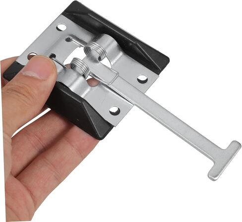 Pretyzoom Metal T Door Door حامل الصيد لمقطورة متينة من الصلب الكربوني مع طلاء الزنك لحماية الطقس صيد الباب المعدني الثقيلة للدخول الآمن in Kuwait