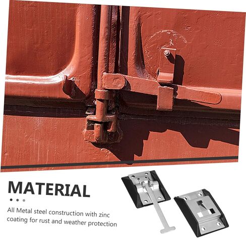 Pretyzoom Metal T Door Door حامل الصيد لمقطورة متينة من الصلب الكربوني مع طلاء الزنك لحماية الطقس صيد الباب المعدني الثقيلة للدخول الآمن in Kuwait