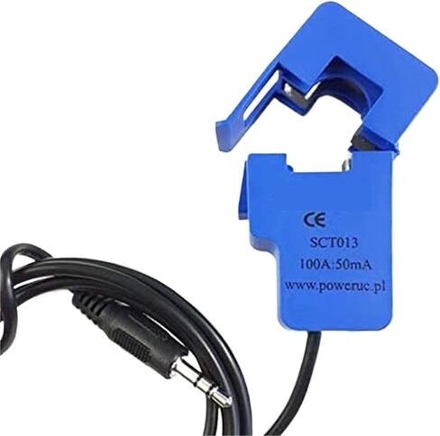 SCT013 5A/10A/15A/20A/25A/30A/50A/60A/100A الإخراج 50MA/1V دقة 1 ٪ تقسيم مستشعر CARE CURTR SENSOR (50A-1V) in Kuwait