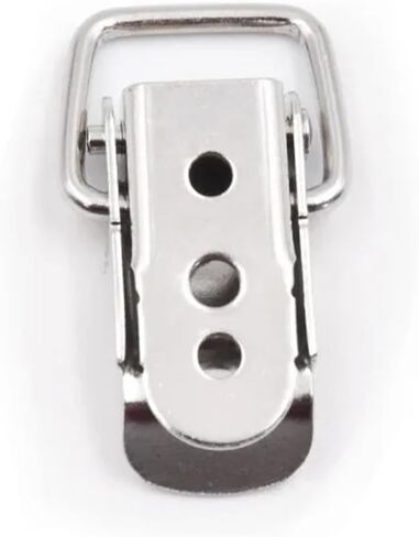 1Pcs 304 Steel Buckle Hook Wooden Box Hasps Clamp Spring Catch Clasp Loaded Draw Toggle in Saudi Arabia