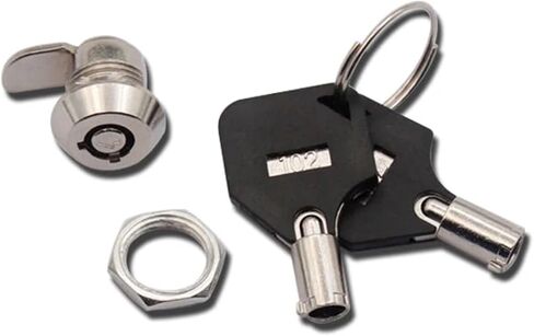3pcs Mini Plum Blossom Lock Alloy Zinc Alloy مع مفتاح الخزانات in Saudi Arabia
