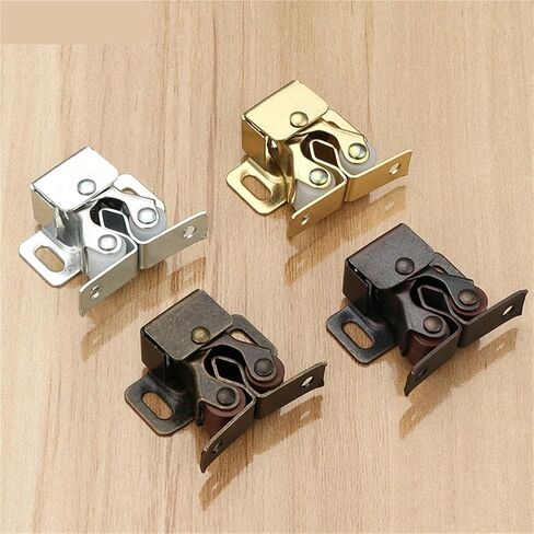 Bag Magnet Cabinet Catches Door Stop Closer Stoppers Damper Buffer for Wardrobe Hardware Furniture Fittings Accessories Red Bronze 10Pcs in Saudi Arabia