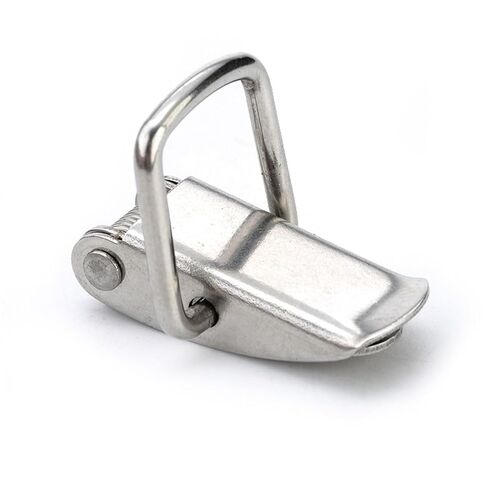 J107 Hardware Cabinet Boxes Spring Loaded Latch Catch Toggle Hasp 46 * 21 Mild Steel Hasp for Sliding Door Simple Window 1Pcs in Saudi Arabia