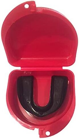 Axolotl Retainer and Mouthguard Case with Carabiner, Durable Mouthguard Case for Sports, Teeth Retainer Holder for Travel and Protection, Ideal for Secure Storage - Pink in Kuwait