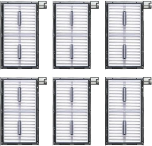 2/4/6 استبدال حزمة مرشحات HEPA يناسب EUFY X8 PRO Series X8 PRO SES Robot Prape Prape Parts ، Filter Accessories (4 Pack) in Kuwait