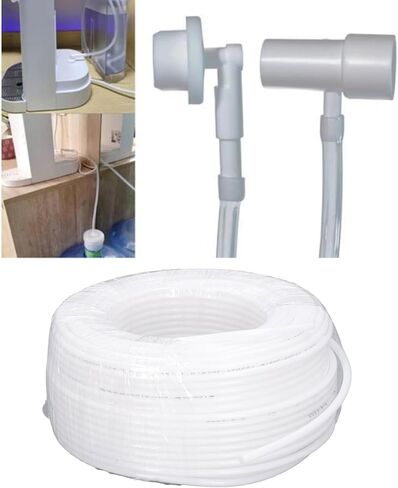 PE Tube 1 4in 100m طول أنابيب ماء مرنة أنابيب ماء سهلة القطع التبعي من الدرجة البيضاء الشفافة لأنظمة التناضح العكسي ومرشحات المياه ، وحوادث السمك ، وآلة القهوة in Kuwait