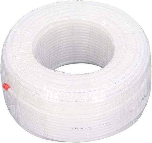 PE Tube 1 4in 100m طول أنابيب ماء مرنة أنابيب ماء سهلة القطع التبعي من الدرجة البيضاء الشفافة لأنظمة التناضح العكسي ومرشحات المياه ، وحوادث السمك ، وآلة القهوة in Kuwait