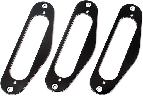 Alnicov 3PCS Guitar Single Coil Pickup Frame for TL Electric Guitar, Black in Saudi Arabia