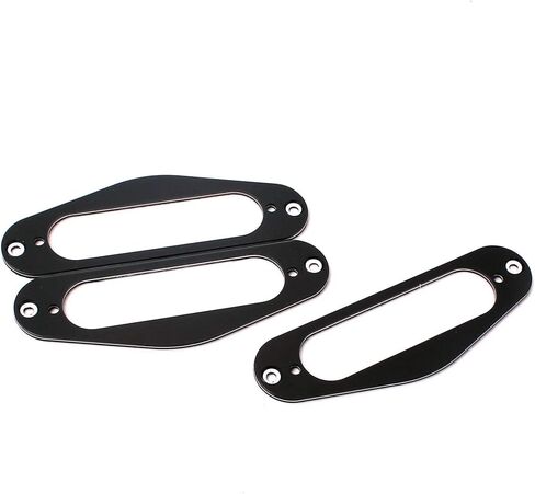 Alnicov 3PCS Guitar Single Coil Pickup Frame for TL Electric Guitar, Black in Saudi Arabia