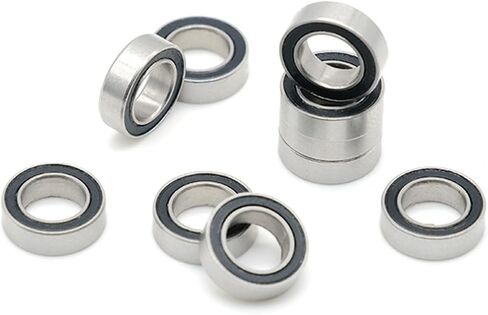 10pcs SMR106RS 6x10x3 mm تحمل ABEC-7 Miniature SMR106-2RS Ball Bearings in Kuwait