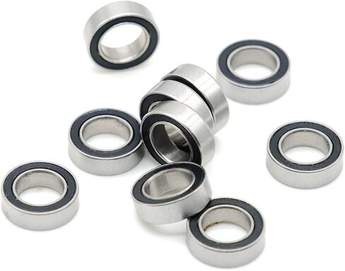 10pcs SMR106RS 6x10x3 mm تحمل ABEC-7 Miniature SMR106-2RS Ball Bearings in Kuwait