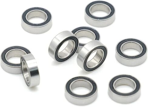 10pcs SMR106RS 6x10x3 mm تحمل ABEC-7 Miniature SMR106-2RS Ball Bearings in Kuwait