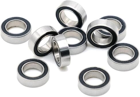 10pcs SMR106RS 6x10x3 mm تحمل ABEC-7 Miniature SMR106-2RS Ball Bearings in Kuwait
