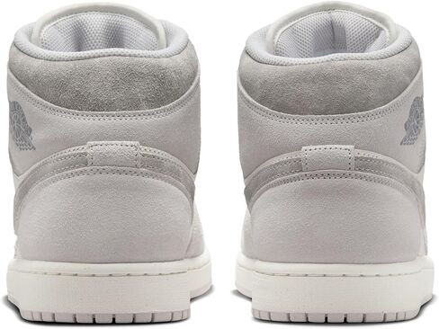 حذاء رجالي Jordan Nike Air 1 Mid Hulk 554724-300, أبيض/أرجواني فاتح-أسود, 47.5 EU in Saudi Arabia