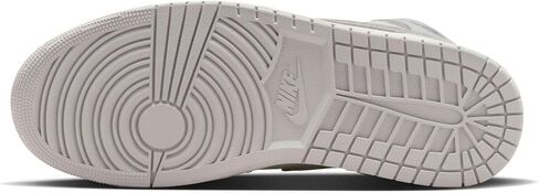 حذاء رجالي Jordan Nike Air 1 Mid Hulk 554724-300, أبيض/أرجواني فاتح-أسود, 47.5 EU in Saudi Arabia