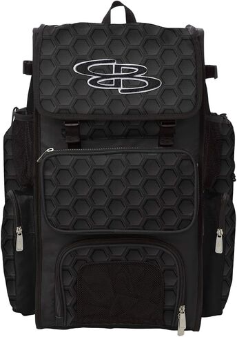 Boombah Superpack Bat Pack - إصدار حقيبة ظهر (بدون عجلات) - يحمل 4 مضارب - سلسلة حبر 3DHC - خيارات ألوان متعددة - للبيسبول أو الكرة اللينة in Saudi Arabia