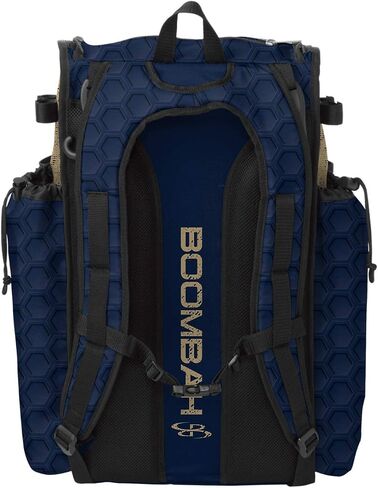 Boombah Superpack Bat Pack - Backpack Version (no wheels) - Holds 4 Bats - INK 3DHC Series - Multiple Color Options - For Baseball or Softball in Saudi Arabia